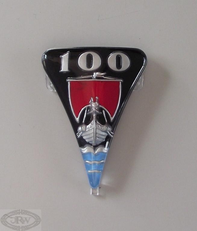 P4 100 grill badge