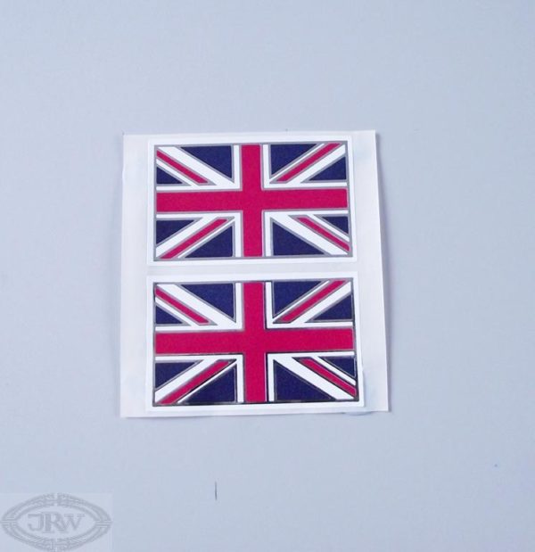 Union jack stickers