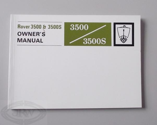 P6 V8 owners manual