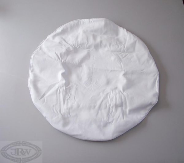 P6 spare wheel cover white