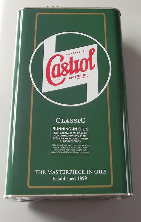 Castrol running-in oil