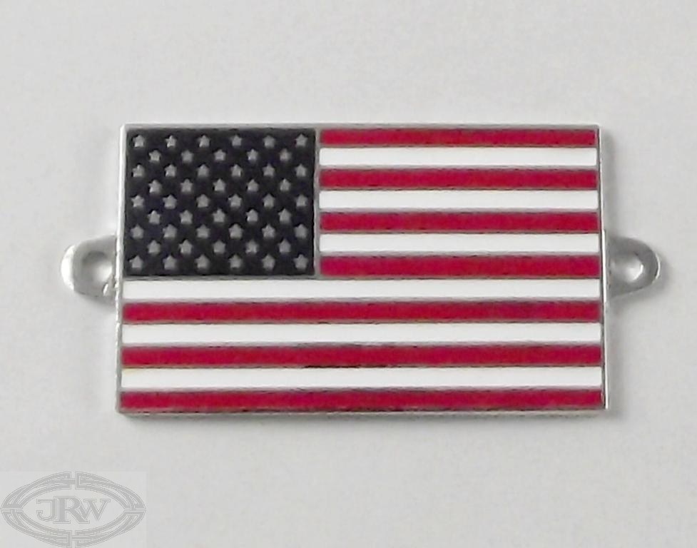 USA enamel badge