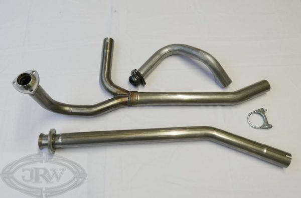 P6 R67-68 downpipe set m-s