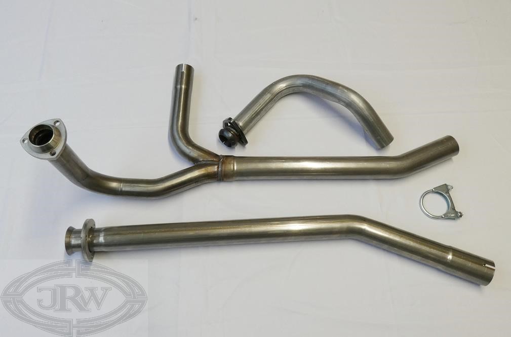 P6 R67-68 downpipe set m-s