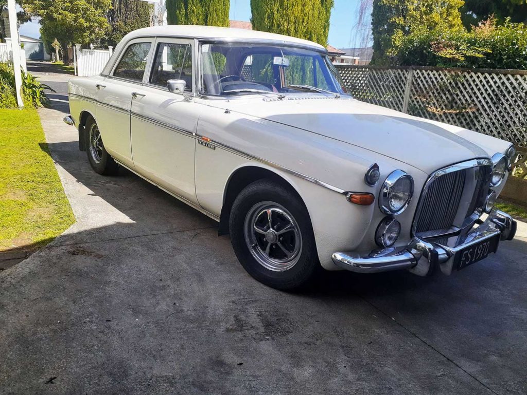 Andy Kings current Rover P5B in NZ